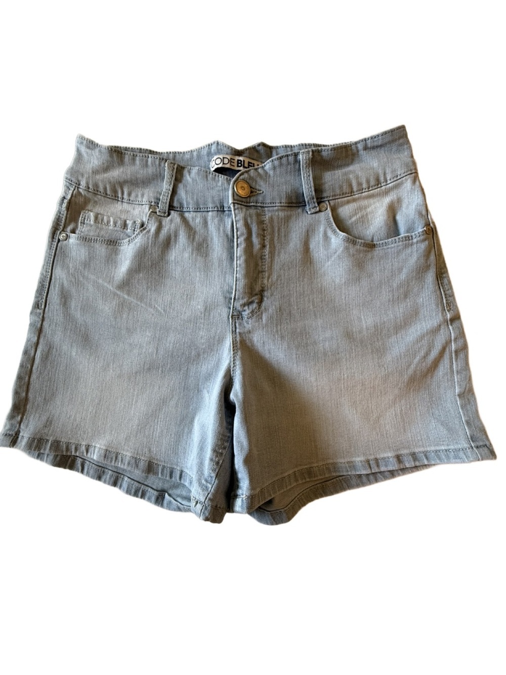 Code Blue Light Blue Denim Women's Jean Shorts. 6